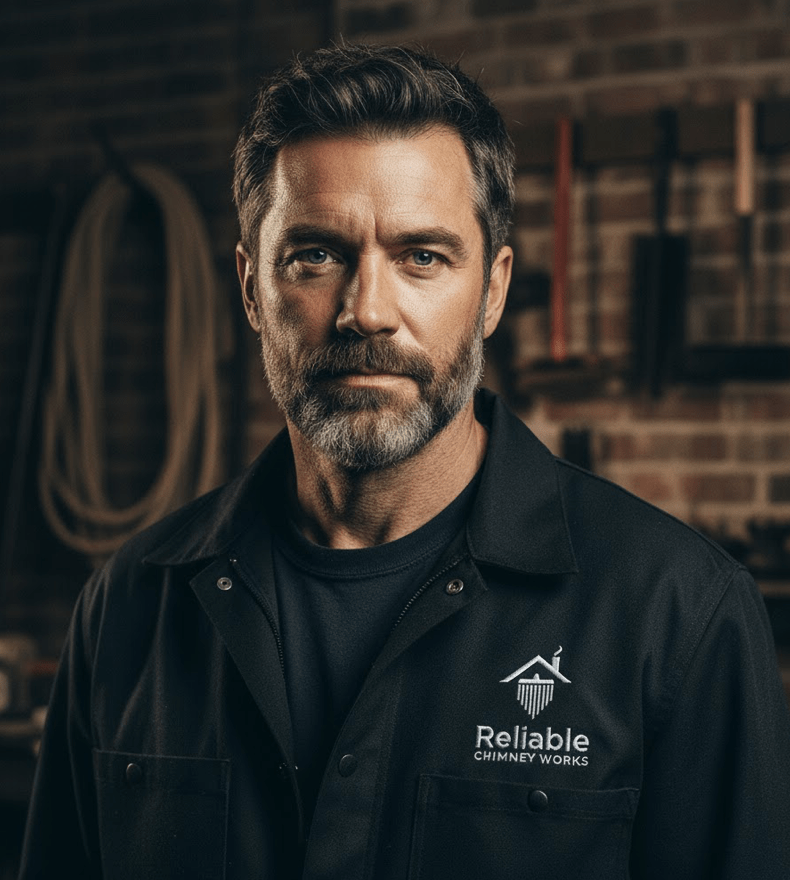 Finn Baldwin - Owner of Reliable Chimney Works